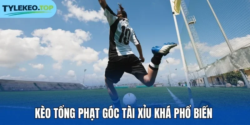 Kèo tổng phạt góc tài xỉu khá phổ biến 