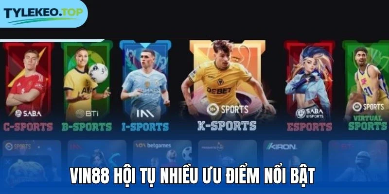 Vin88 hội tụ nhiều ưu điểm nổi bật 