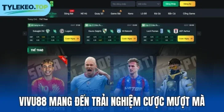 Vivu88 mang đến trải nghiệm cược mượt mà